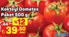 KOKTEYL DOMATES PAKET 500 G fiyat ve kampanya bilgisi